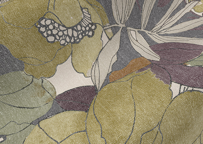 Maisie, Aubergine - Made to Measure Curtains - Image 4